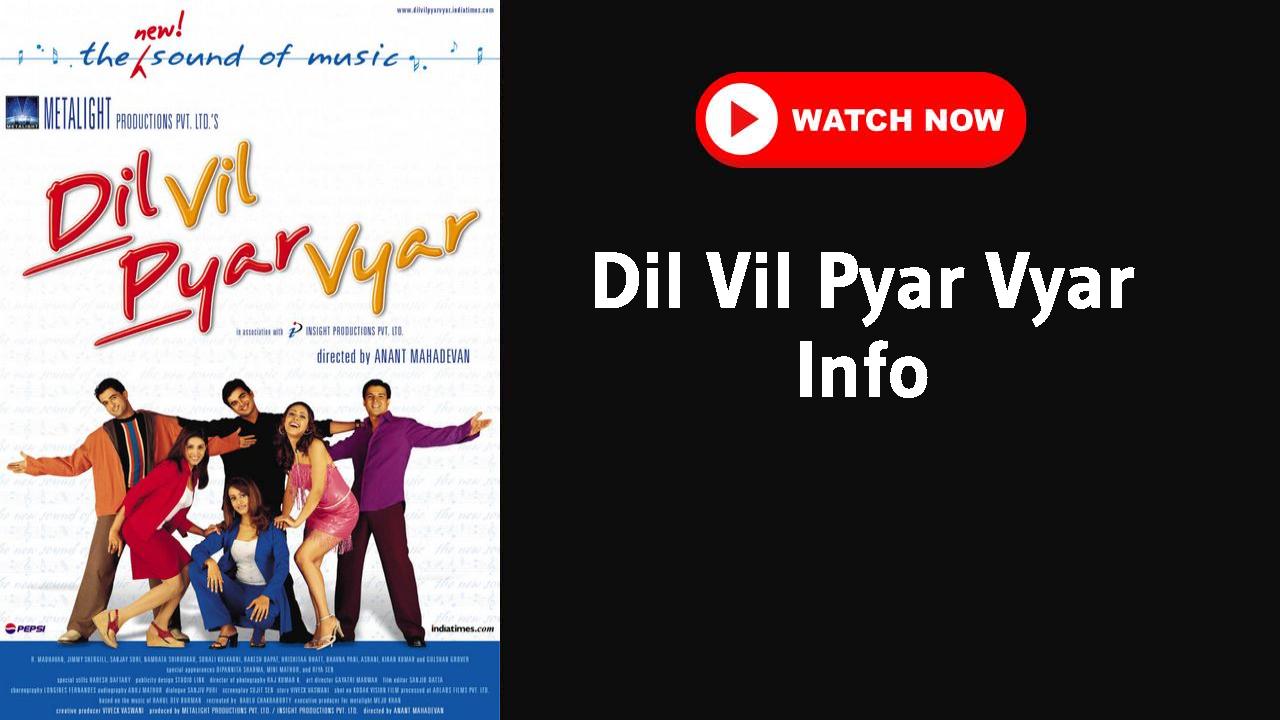 Dil Vil Pyar Vyar